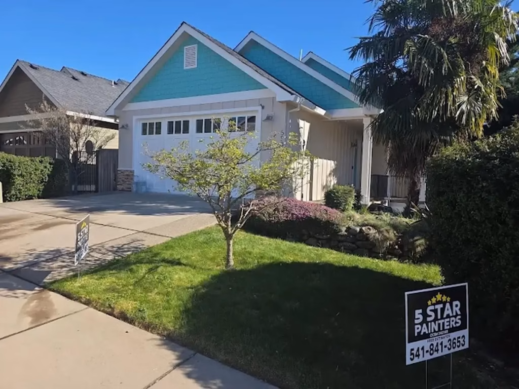 5 start painters. Exterior painting rogue valley